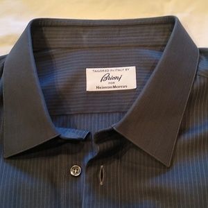 Brioni XL Dress/Casual muted gray shirt